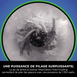 Blender intelligent Ninja Detect Pro 1200 W, cuve de 2 L (capacité maximale de 1900 ml), puissant blender pour smoothies, hachage de légumes