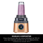 Blender intelligent Ninja Detect Pro 1200 W, cuve de 2 L (capacité maximale de 1900 ml), puissant blender pour smoothies, hachage de légumes