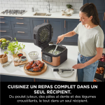 Ninja Speedi 10-en-1 Cuiseur rapide, Air Fryer, Friteuse à air et Multicuiseur, 5.7L, Repas pour 4 en 15 minutes, Vapeur, Gril, Cuire au four, Rôtir, Saisir, Mijoter et plus, Gris Sel de Mer,