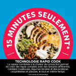 Ninja Speedi 10-en-1 Cuiseur rapide, Air Fryer, Friteuse à air et Multicuiseur, 5.7L, Repas pour 4 en 15 minutes, Vapeur, Gril, Cuire au four, Rôtir, Saisir, Mijoter et plus, Gris Sel de Mer,