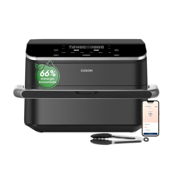 Friteuse à air COSORI Twinfry 10L, friteuse sans huile 5 en 1