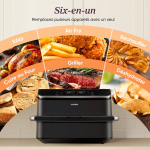 Friteuse à air COSORI Twinfry 10L, friteuse sans huile 5 en 1