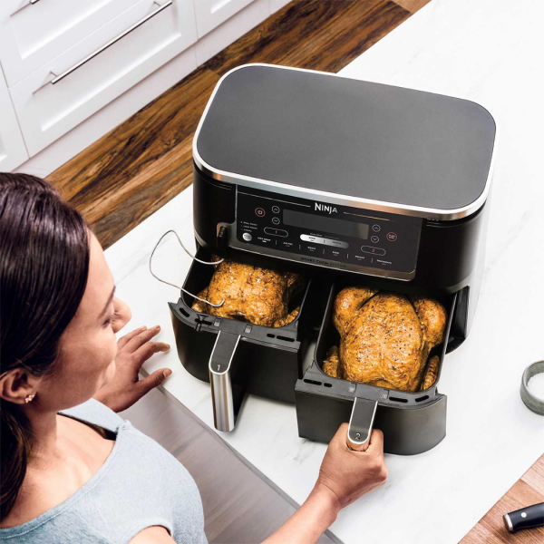 Air Fryer Ninja Foodi MAX double compartiment 6-en-1, 9,5L