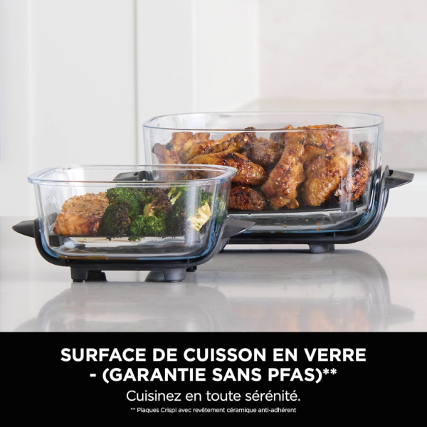 Air Fryer modulaire en verre Ninja CRISPi Cyber Space
