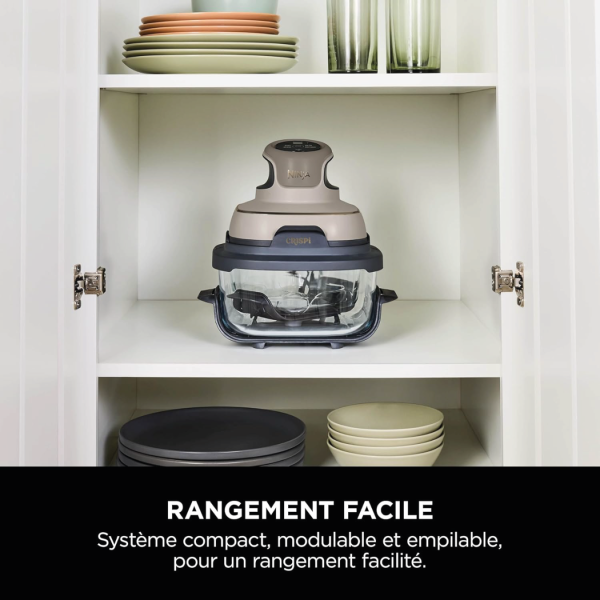 Air Fryer modulaire en verre Ninja CRISPi Cyber Space