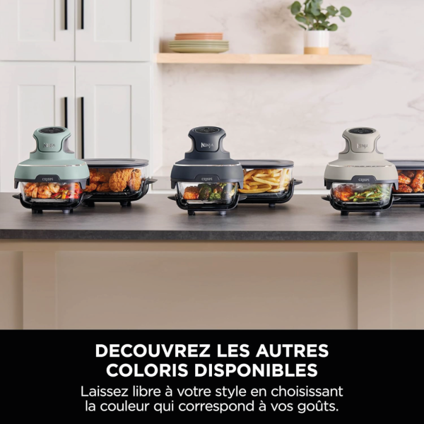 Air Fryer modulaire en verre Ninja CRISPi Cyber Space