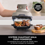 Air Fryer modulaire en verre Ninja CRISPi Cyber Space
