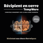 Air Fryer modulaire en verre Ninja CRISPi Cyber Space