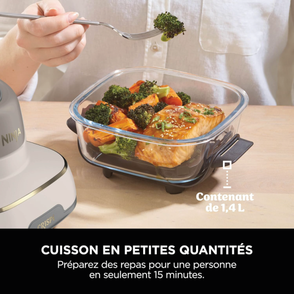 Air Fryer modulaire en verre Ninja CRISPi Cyber Space