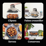 Air Fryer modulaire en verre Ninja CRISPi Cyber Space