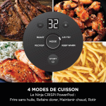 Air Fryer modulaire en verre Ninja CRISPi Cyber Space