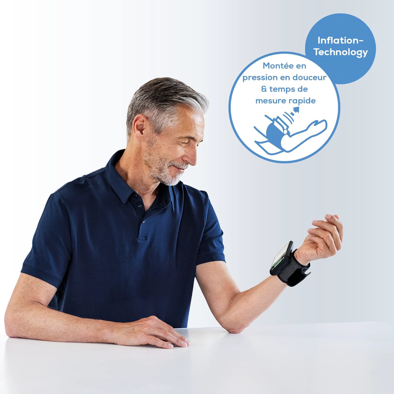 Tensiomètre de poignet Beurer BC 87 avec connexion à une application, écran XL, indicateur de repos, technologie de gonflage, indicateur de risque coloré et détection des arythmies 9 Tensiomètre de poignet Beurer BC 87 avec connexion à une application, écran XL, indicateur de repos, technologie de gonflage, indicateur de risque coloré et détection des arythmies – Image 9