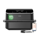 Friteuse à air COSORI Twinfry 10L, friteuse sans huile 5 en 1, double zone de cuisson avec séparateur amovible, double résistance, grande capacité, cuisson optimale, 40 °C à 240 °C, contrôle intelligent via application